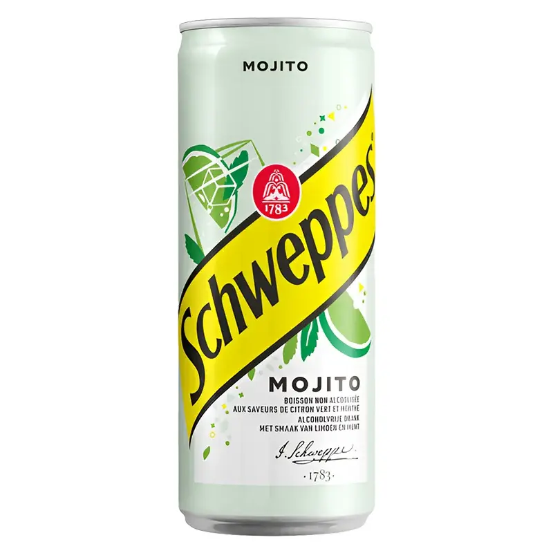 SCHWEPPES MOJITO 24CL X24