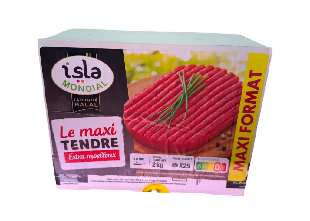 BOULETTES PUR BOEUF AVS 2KG ISLA MONDIAL 