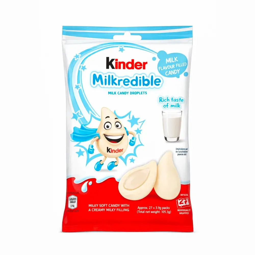 KINDER MILKREDIBLE MILK 47G {12}