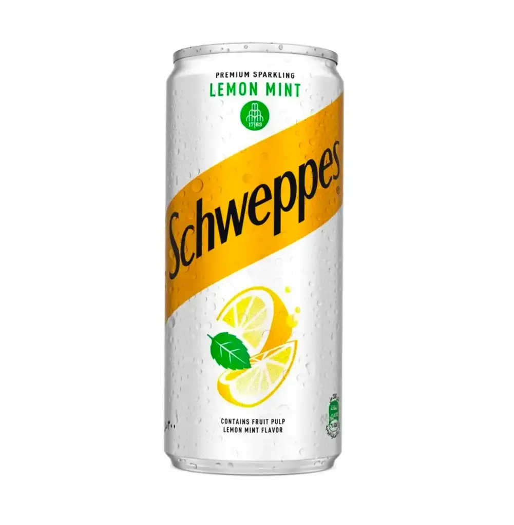 SCHWEPPES CITRON MENTHE 24X240ML