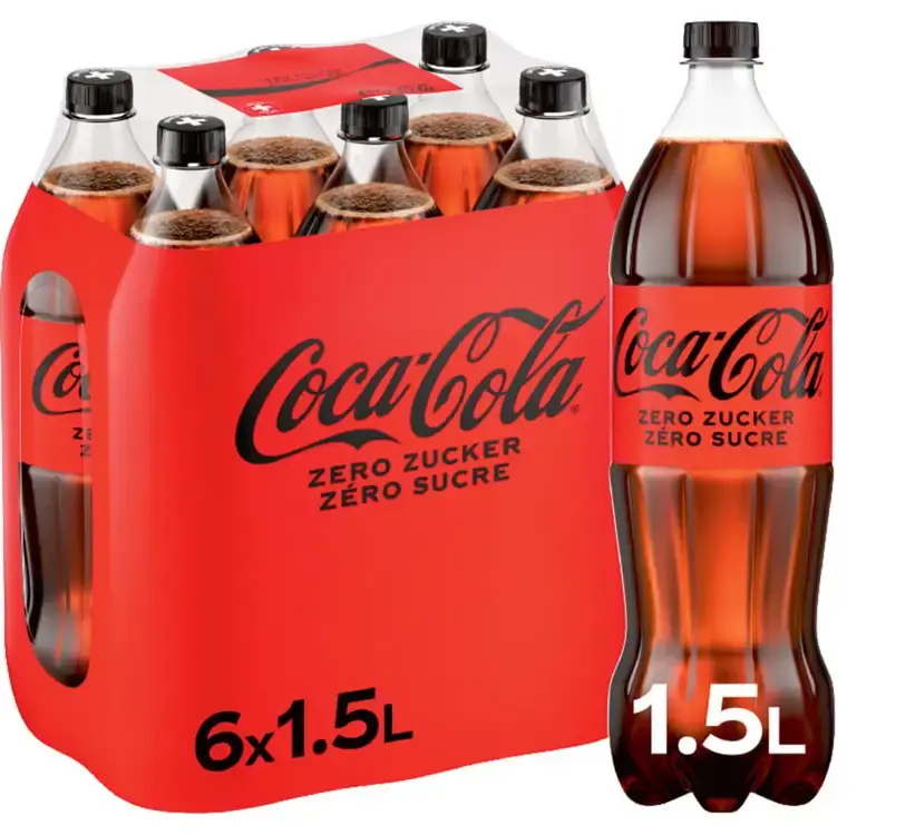 COCA COLA ZERO 1.5L X9 UE