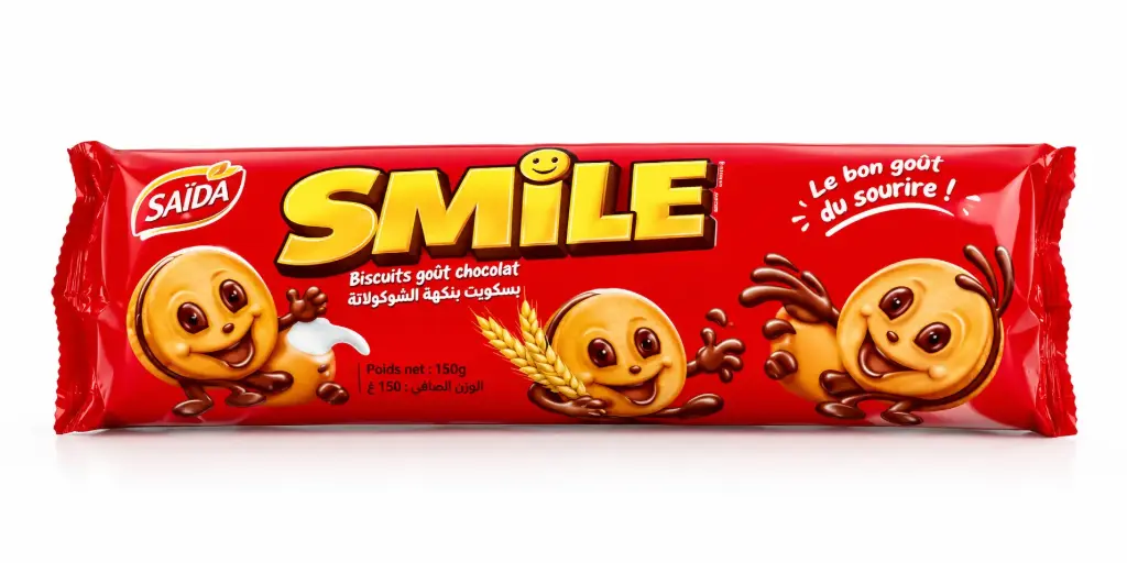 KIF SMILE BISCUIT CHOCOLAT 190G