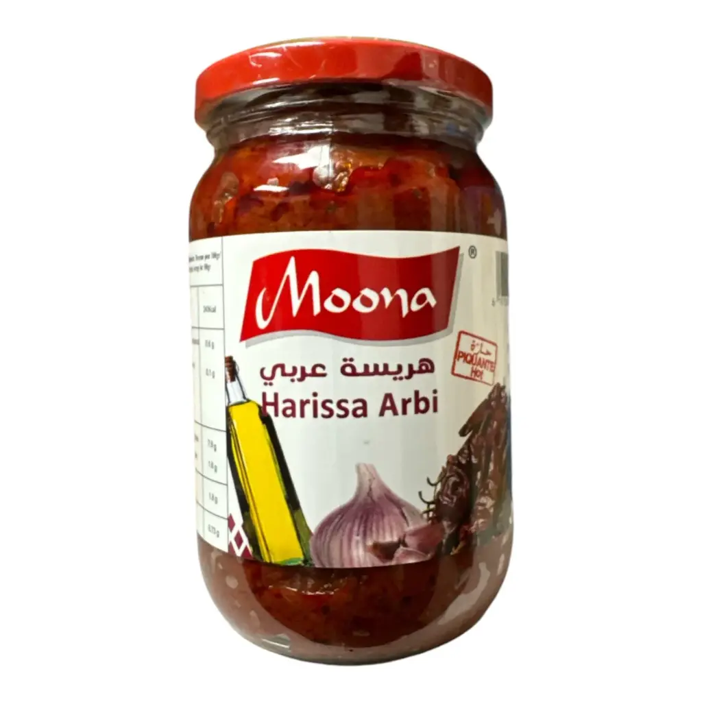 HARISSA ARBI AU PIMENT FUME 350G MOONA