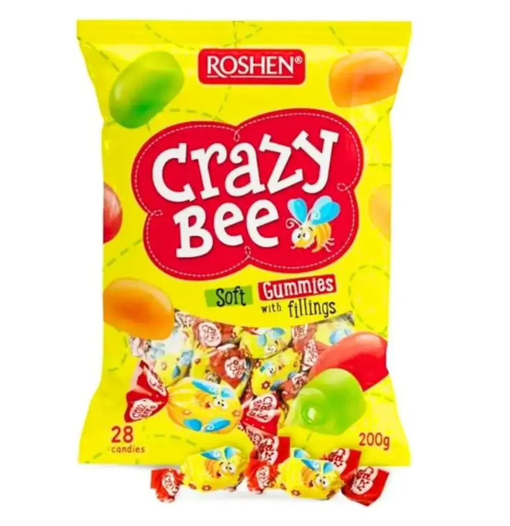 BONBONS CRAZY BEE 200G ROSHEN