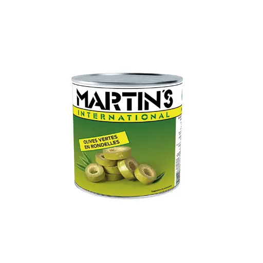 [ART-06199] OLIVES VERTES RONDELLES "MARTIN'S" 3/1