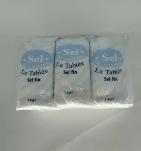 [ART-00092] SEL FIN 1KG X12 LA TABLEE