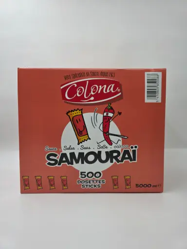 [ART-00035] SAUCE SAMOURAI STICK COLONA 10ML X500
