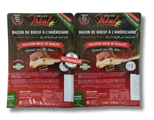 [ART-00279] BACON DE BOEUF AMERICAIN ACHAHADA AU KG IKBAL
