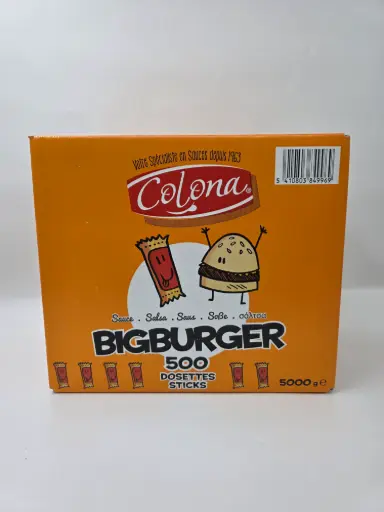 [ART-00313] SAUCE BIGBURGER STICK COLONA 10ML X500