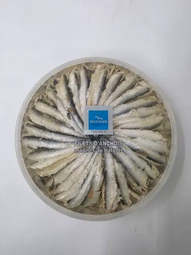 [ART-00521] FILETS D'ANCHOIS MARINES A L'HUILE 700G