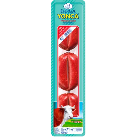 [ART-01216] SAUCISSES A L'AIL YONCA PARMAK SUCUK 500G EFEPASA