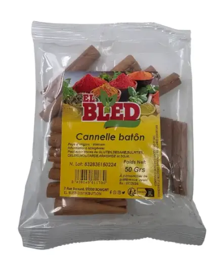 [ART-01277] CANNELLE EN BATON 100G EPICIER DU MONDE