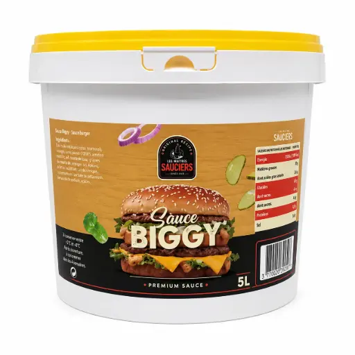 [ART-02617] SAUCE BIGGY 5L MAITRE SAUCIERS