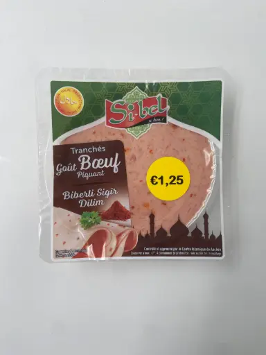[ART-04078] TRANCHE DE BOEUF EPICE SIBEL 200G {C12}