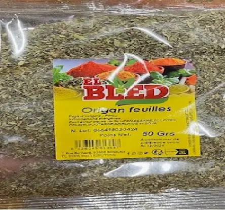 [ART-04799] ORIGAN FEUILLES 50G EL BLED 10 X 50G