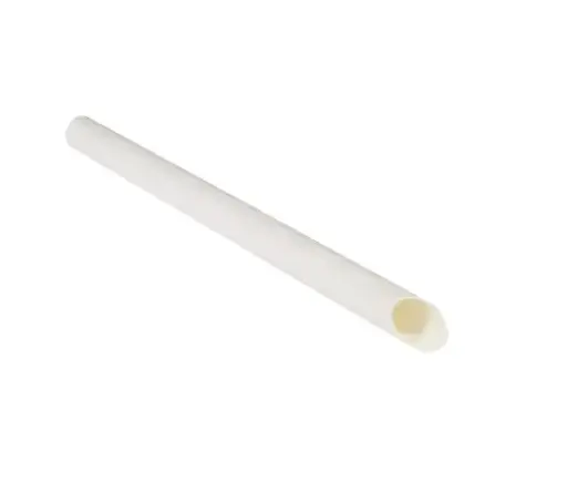 [ART-06157] PAILLE PAPIER BUBBLE TEA BLANCHE 12MM X200