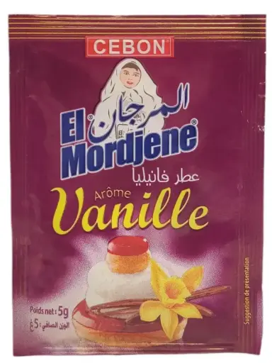 [ART-06342] AROME SUCRE VANILLE EL MORDJENE 5G X100 X4