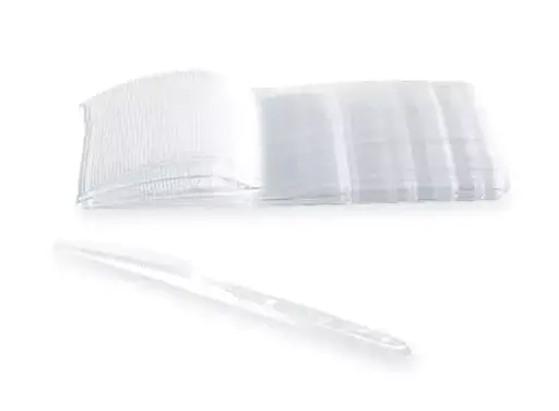 [ART-06547] COUTEAU PLASTIQUE CRISTAL X100PCS