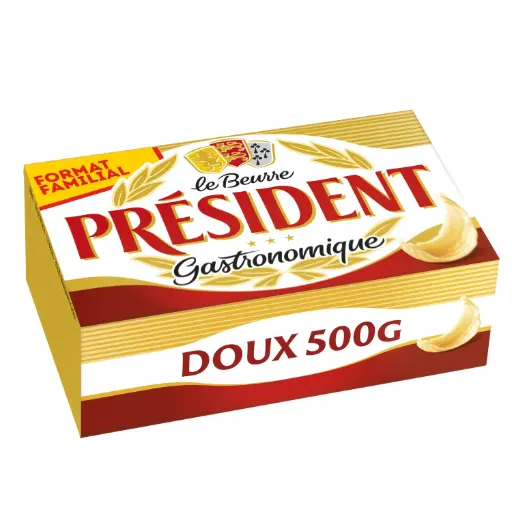 [ART-06596] BEURRE DOUX PRESIDENT 500G (37269)