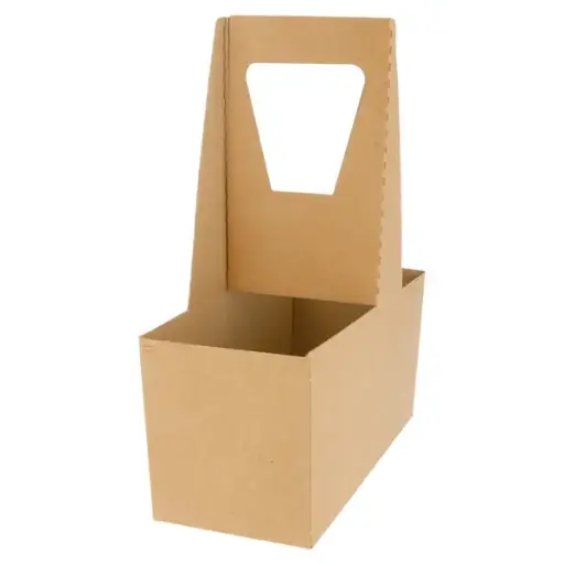 [ART-06747] PORTE GOBELET 2 PLACES 300G 18X8X24CM X20 {C10}