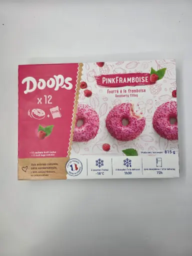 [ART-06908] DONUT'S DOOPS PINK FRAMBOISE X12