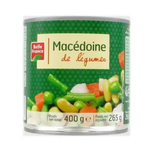 [ART-07069] MACEDOINE DE LEGUMES 1/2 BELLE FRANCE