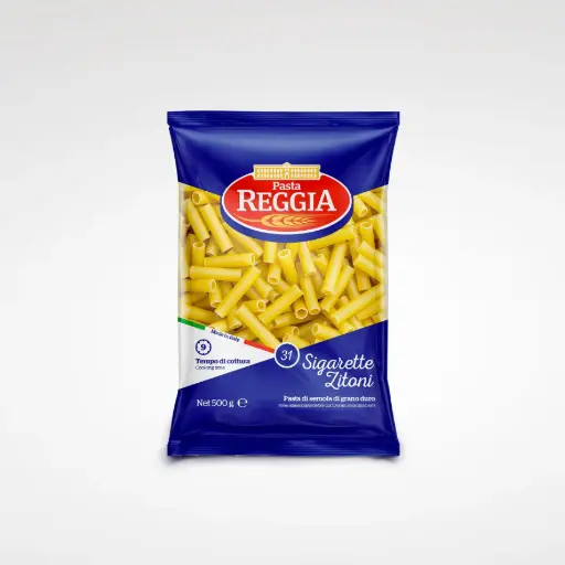 [ART-07450] PATES SIGARETTE ZITONI N31 500G REGGIA