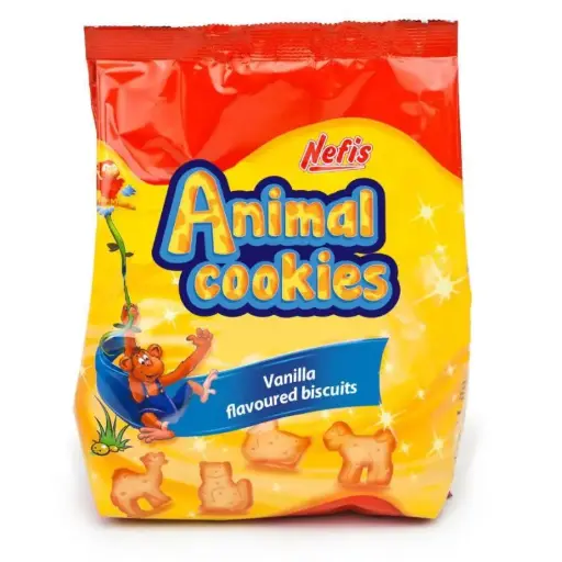 [ART-08018] Biscuits Animal Cookies Nature/Vanille Nefis 250g