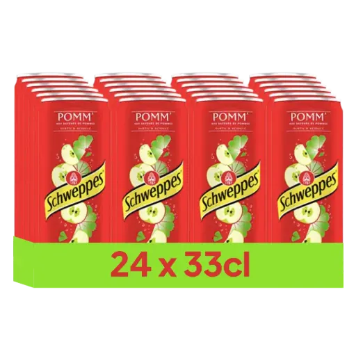 [ART-00069] SCHWEPPES POMME 33CL X24