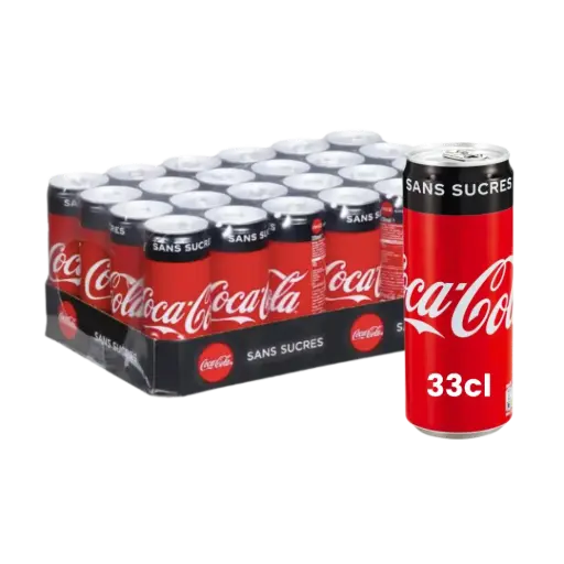 [ART-00335] COCA COLA ZERO 33CL X24 FR SLIM