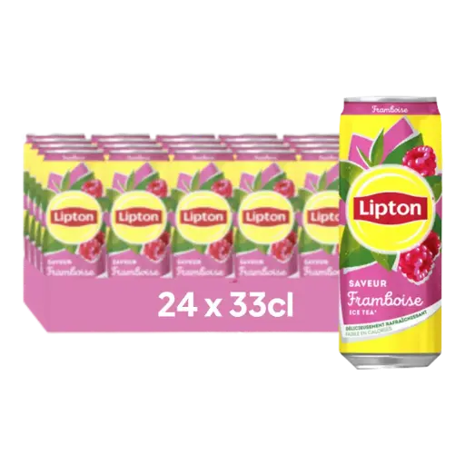 [ART-00738] LIPTON ICE TEA FRAMBOISE 33CL X24