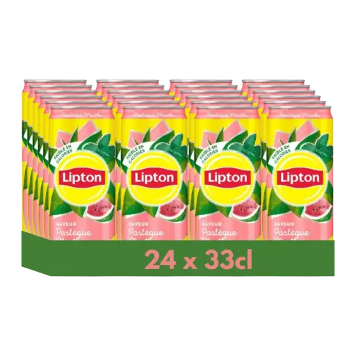 [ART-02368] LIPTON ICE TEA PASTEQUE MENTHE 33CL X24