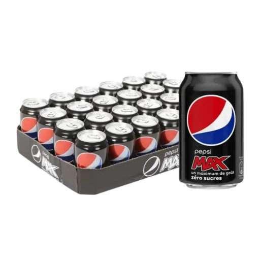 [ART-06225] PEPSI MAX ZERO SUCRES 33CL X24