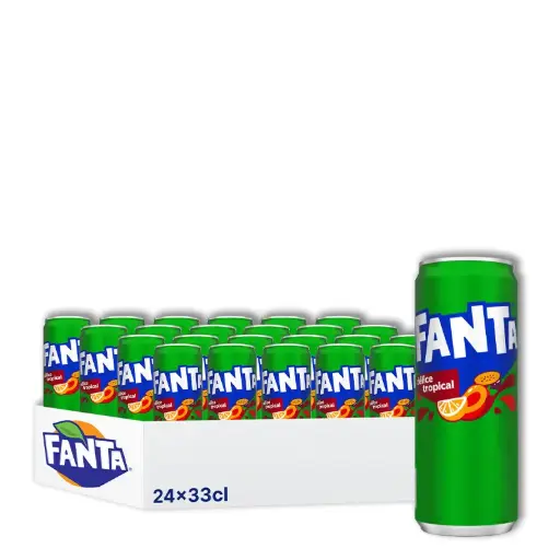 [ART-07719] FANTA TROPICAL 33CL X24 SLIM FR