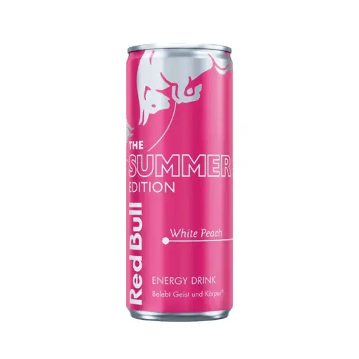 [ART-08045] RED BULL THE SUMMER EDITION SAVEUR PECHE BLANCHE 250ML X24