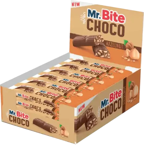 [ART-08145] MR BITE CLIFF CARAMEL HAZELNUT 5X175G