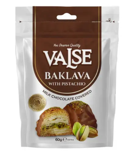 [ART-08133] VALSE BAKLAVA MILK CHOCOLATE 60G