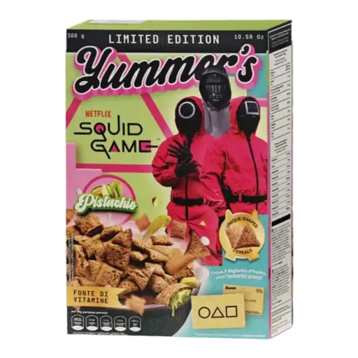 [ART-08092] Cereal Squid Gamed pistache Yummer's 300g