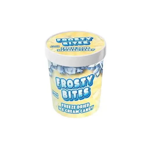 [MDART-001954] FROSTY BITES Freeze Dried Ice Cream Candy Vanille Flavour 4Og 