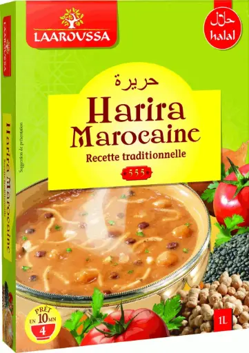 [ART-01701] HARIRA MAROCAINE 555 1L LAAROUSSA 115G