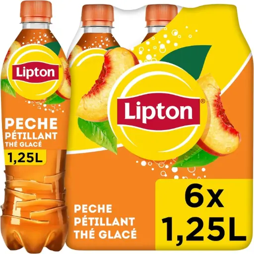 [ART-00077] LIPTON ICE TEA PECHE 1,25L X6