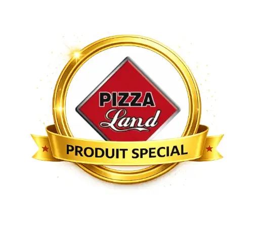 [ART-00410] BOITE PIZZA "PIZZA LAND" 26CM X100PCS