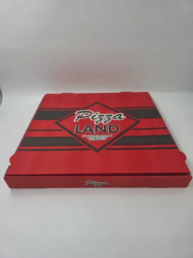 [ART-00412] BOITE PIZZA "PIZZA LAND" 40CM X50PCS