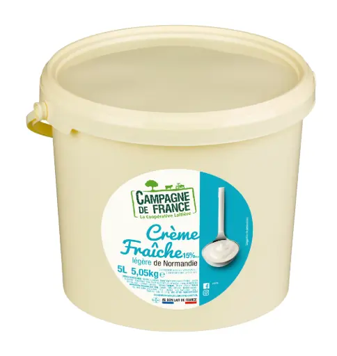 CREME FRAICHE 15% LEGERE CDF 5L
