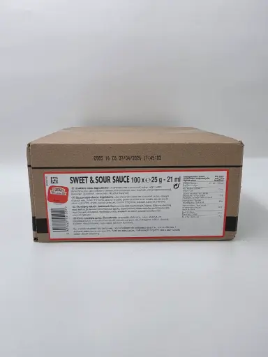 [ART-05355] SAUCE SWEET & SOUR COUPELLE 25G X100 HEINZ