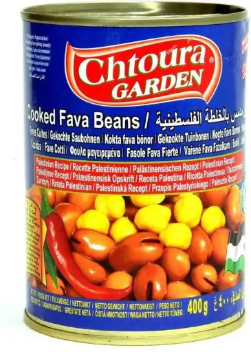 [ART-07459] Feves Cuites Recette Libanaise Chtoura Garden 400g