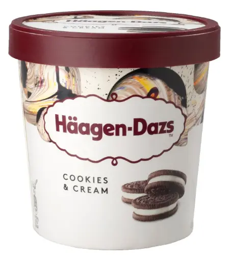 [ART-02495] GLACE COOKIES CREAM 95ML HAAGEN DAZS