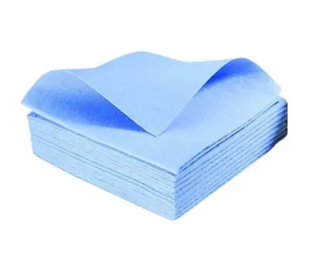 [ART-07632] LAVETTE NON TISSEE 40X40CM BLEU X50