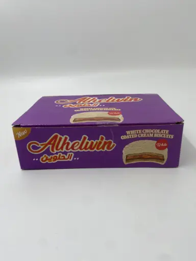 ALHELWIN BISCUIT CHOCOLAT BLANC X10