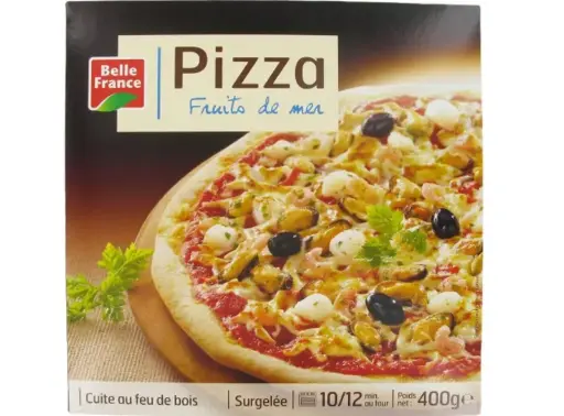 [ART-05334] PIZZA FRUITS DE MER BELLE FRANCE 400G